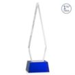 Springfield VividPrint™ Award on Robson Base - Blue | https://www.bestnamebadges.com