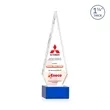 Springfield VividPrint™ Award on Hancock Base - Blue | https://www.bestnamebadges.com