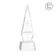Springfield Award on Robson Base - Clear | https://www.bestnamebadges.com