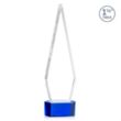 Springfield Award on Paragon Base - Blue | https://www.bestnamebadges.com