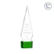 Springfield Award on Paragon Base - Green | https://www.bestnamebadges.com