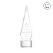 Springfield Award on Paragon Base - Clear | https://www.bestnamebadges.com