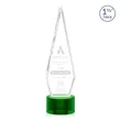 Springfield Award on Marvel Base - Green | https://www.bestnamebadges.com
