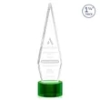 Springfield Award on Marvel Base - Green | https://www.bestnamebadges.com