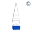 Springfield Award on Hancock Base - Blue | https://www.bestnamebadges.com