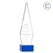 Springfield Award on Hancock Base - Blue | https://www.bestnamebadges.com