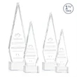 Springfield Award on Hancock Base - Clear | https://www.bestnamebadges.com
