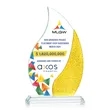 Oakley VividPrint™ Award - Yellow | https://www.bestnamebadges.com