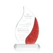 Oakley Flame Award - Red | https://www.bestnamebadges.com