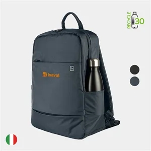 TUCANO® Italy Recycled Military Executive Business Backpack | https://www.bestnamebadges.com