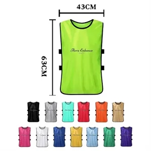 Polyester Training Vest for All Ages