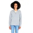 Women's Compass Microfleece Pullover | https://www.bestnamebadges.com