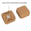 Promotional Portable Magnetic Cork Laptop Holder | https://www.bestnamebadges.com