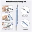 Keyboard Cleaning Brush Kit Earphone Cleaner | https://www.bestnamebadges.com