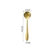Stainless Steel Sakura Coffee/Dessert Spoon | https://www.bestnamebadges.com