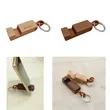 Wooden Smartphone Stand Keychain | https://www.bestnamebadges.com