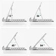 Clear Acrylic Adjustable Cell Phone Tablet Stand | https://www.bestnamebadges.com