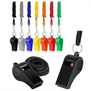 ABS Sports Whistles with Lanyard for Coaches and Referees