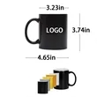 14OZ Ceramic Heat Sensitive Color Changing Coffee Mug | https://www.bestnamebadges.com