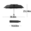Small Lightweight UV Protection Travel Sun Umbrella | https://www.bestnamebadges.com