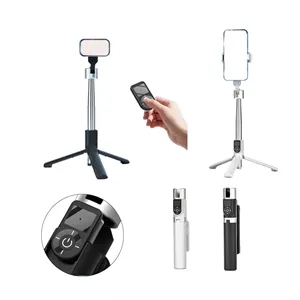 Extendable Selfie Stick Tripod with Wireless Remote