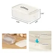 Custom Square Plastic Food And Vegetable Crisper | https://www.bestnamebadges.com