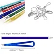 Custom Flat Polyester Lanyard | https://www.bestnamebadges.com
