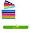 Custom Multicolor Silicone Slap Bracelets | https://www.bestnamebadges.com