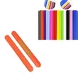 Custom Multicolor Silicone Slap Bracelets | https://www.bestnamebadges.com