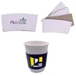 Custom Disposable Paper Coffee Cup Sleeves | https://www.bestnamebadges.com