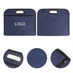 Custom Oxford Fabric File Bag with Zipper