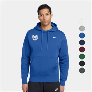 Nike Club Fleece Pullover Hoodie | https://www.bestnamebadges.com