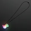 Light Up Dinosaur Necklace, Color Change LED | https://www.bestnamebadges.com