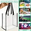 Clear PVC Stadium Tote Bag | https://www.bestnamebadges.com