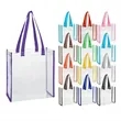 Clear PVC Stadium Tote Bag | https://www.bestnamebadges.com