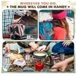 Stainless Steel Double Walled Mug with Carabiner Handle | https://www.bestnamebadges.com