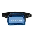 Anywhere Clear Belt Bag | https://www.bestnamebadges.com