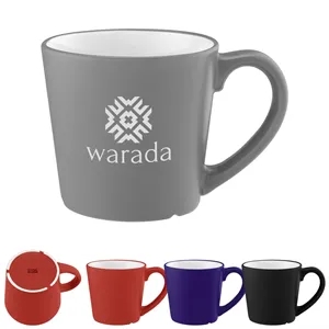 12 Oz. Mercer Matte Ceramic Mug | https://www.bestnamebadges.com