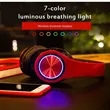 Foldable Stereo gaming Wireless Bluetooth over ear Headphone | https://www.bestnamebadges.com