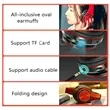 Foldable Stereo gaming Wireless Bluetooth over ear Headphone | https://www.bestnamebadges.com