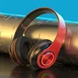 Foldable Stereo gaming Wireless Bluetooth over ear Headphone | https://www.bestnamebadges.com