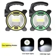 Portable LED COB Camping Flashlight with Side Torch Light | https://www.bestnamebadges.com