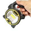 Portable LED COB Camping Flashlight with Side Torch Light | https://www.bestnamebadges.com