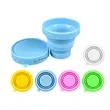 Silicone Folding Drinking Cups | https://www.bestnamebadges.com