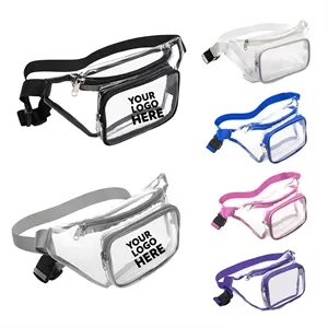 Clear Fanny Pack Stadium Approved Waist Bag for Event