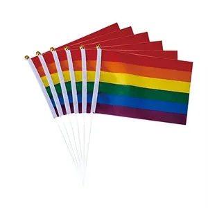 American Flag Mini Handheld Outdoor Decorations USA Waving