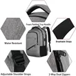 Travel Laptops Backpack with USB Charging Port | https://www.bestnamebadges.com
