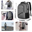 Travel Laptops Backpack with USB Charging Port | https://www.bestnamebadges.com