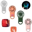 Rechargeable Handheld Fan With Carabiner | https://www.bestnamebadges.com