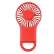 Rechargeable Handheld Fan With Carabiner | https://www.bestnamebadges.com